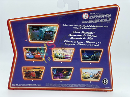 Disney Pixar Cars 1:55 2-Pack by Mattel - "FILLMORE AND SARGE" - Supercharged - BNIP