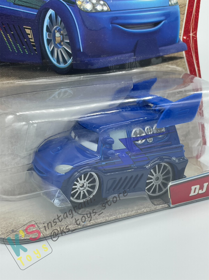 DISNEY PIXAR CARS BY MATTEL 1:55, DJ - FIRST RELEASED CARS - BNIP