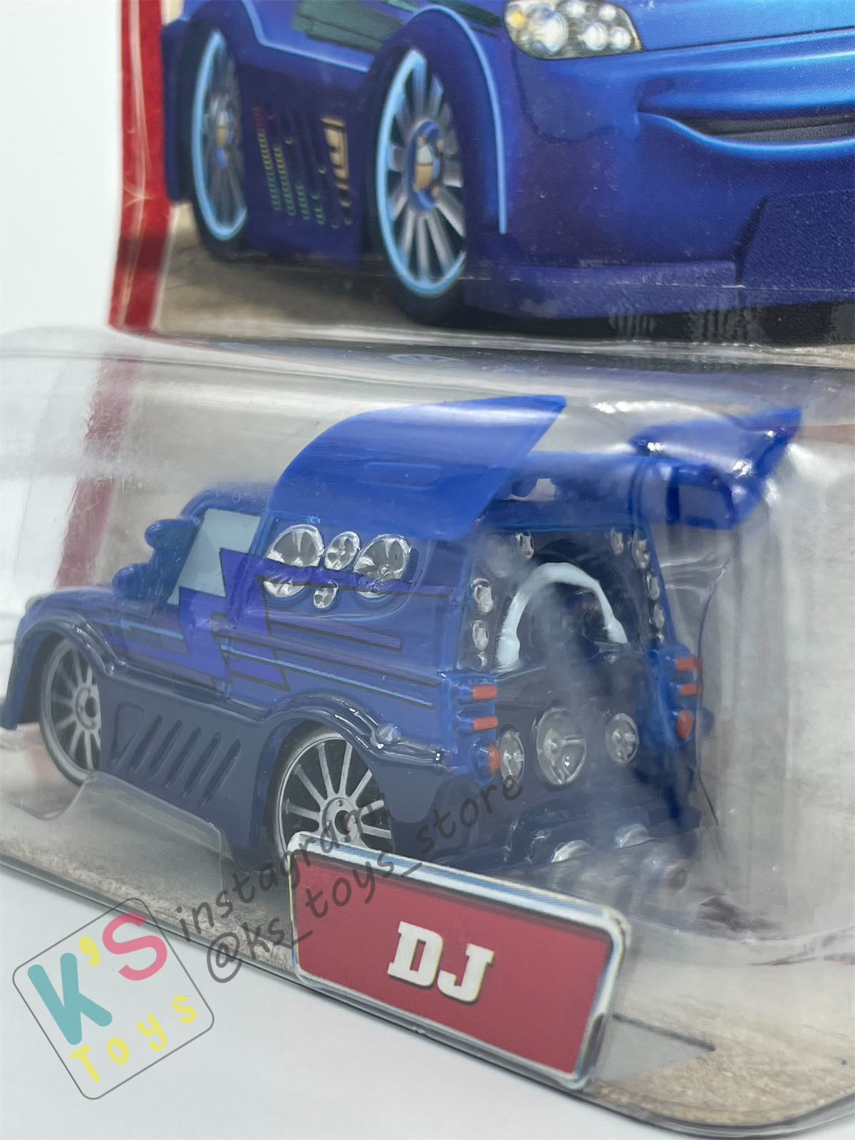 DISNEY PIXAR CARS BY MATTEL 1:55, DJ - FIRST RELEASED CARS - BNIP