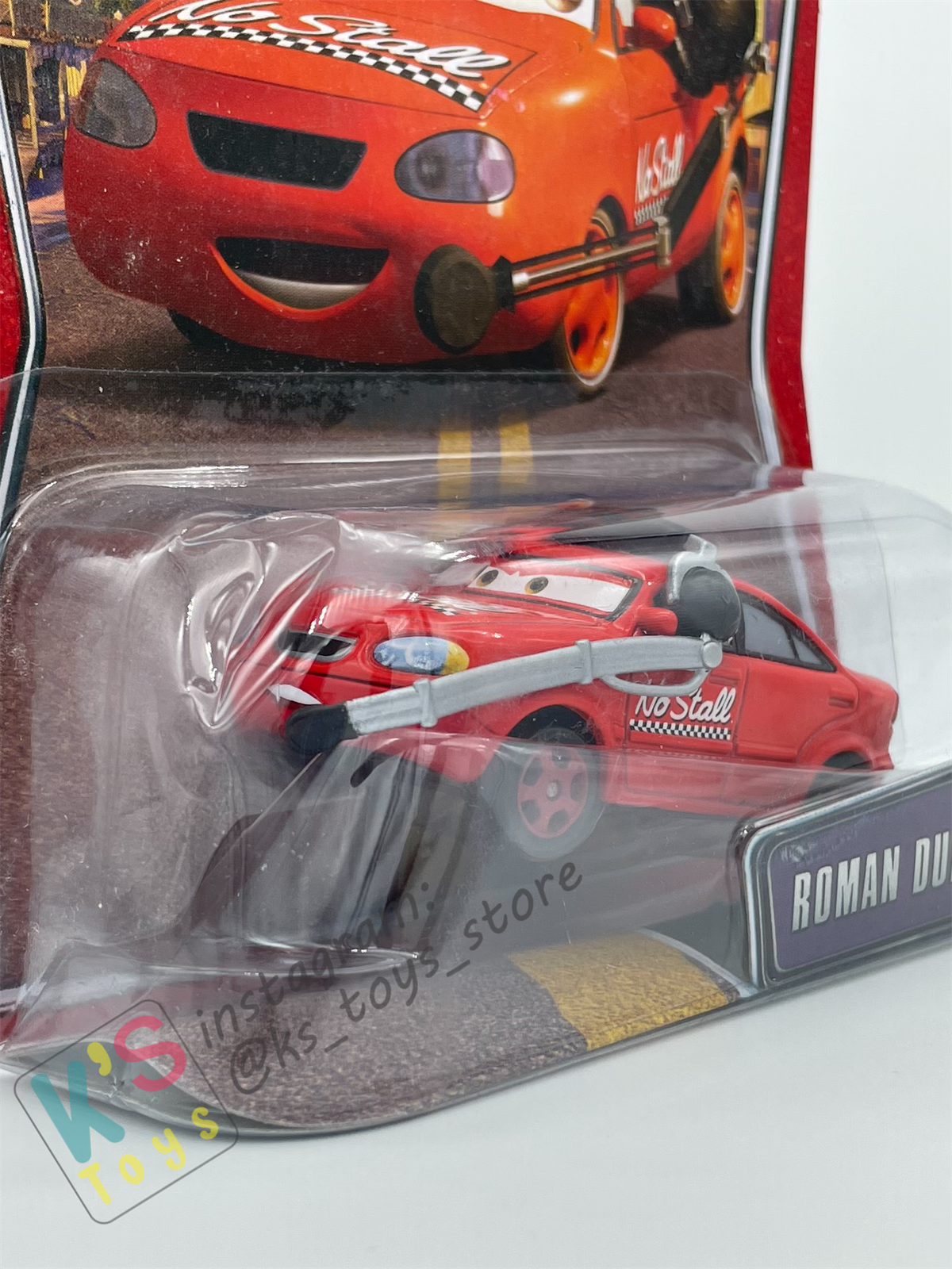 DISNEY PIXAR CARS BY MATTEL 1:55, ROMAN DUNES, THE WORLD OF CARS SERIES - BNIP