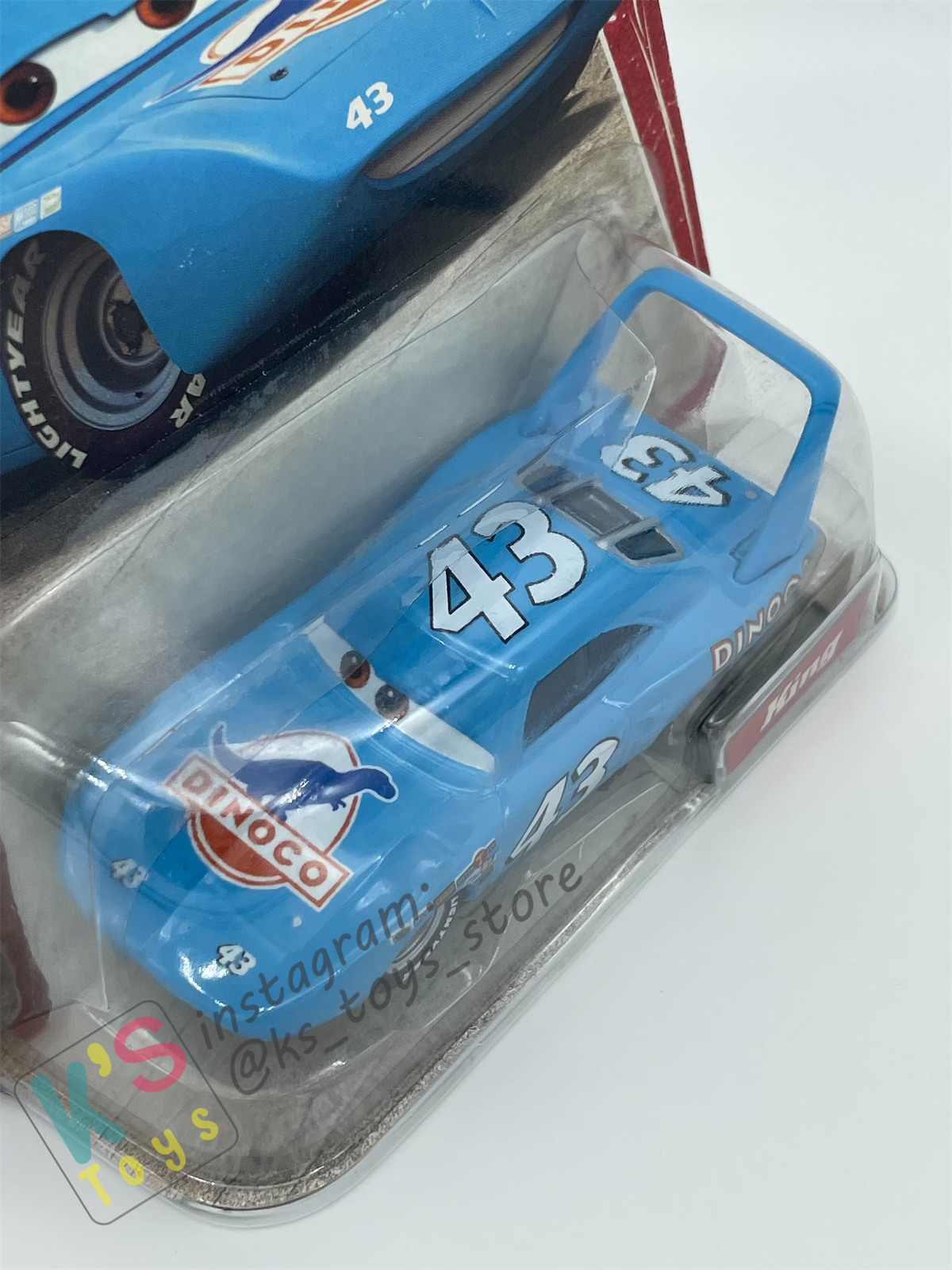 DISNEY PIXAR CARS BY MATTEL 1:55, KING, FIRST CARS RELEASED SERIES - BNIP