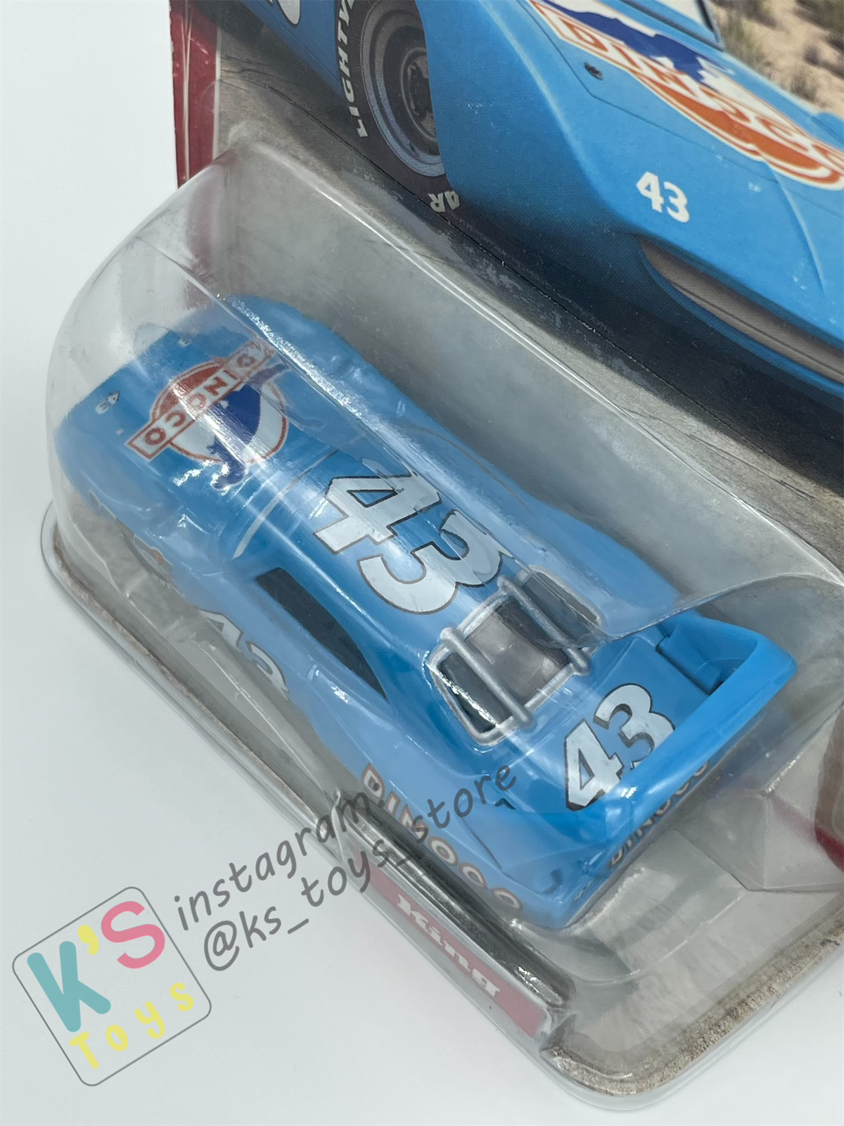 DISNEY PIXAR CARS BY MATTEL 1:55, KING, FIRST CARS RELEASED SERIES - BNIP