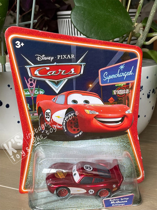 DISNEY PIXAR CARS BY MATTEL, “LIGHTNING MCQUEEN RADIATOR SPRINGS" SUPERCHARGED SERIES - BNIP