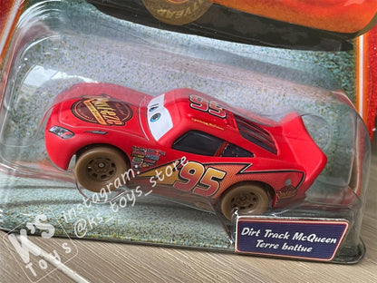 DISNEY PIXAR CARS "DIRT TRACK LIGHTNING MCQUEEN" SUPERCHARGED SERIES- BNIP