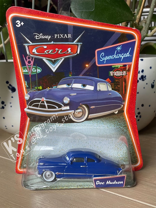 DISNEY PIXAR CARS BY MATTEL, DOC HUDSON - SUPERCHARGED SERIES - BNIP