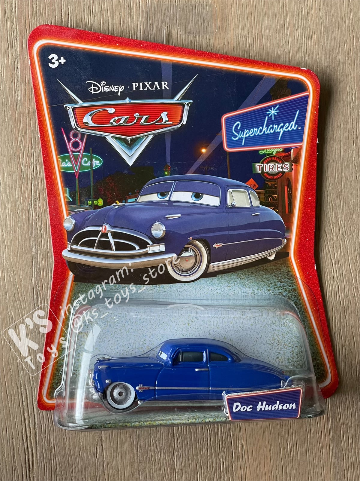 DISNEY PIXAR CARS BY MATTEL, DOC HUDSON - SUPERCHARGED SERIES - BNIP