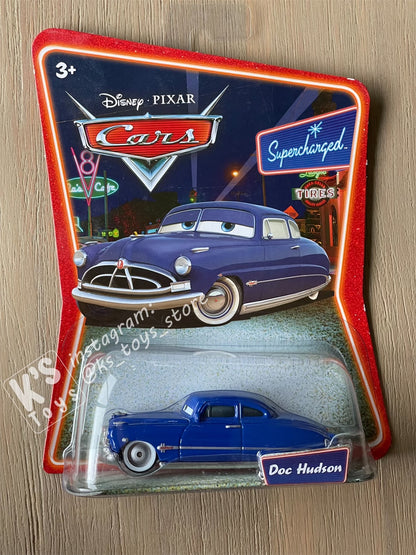 DISNEY PIXAR CARS BY MATTEL, DOC HUDSON - SUPERCHARGED SERIES - BNIP