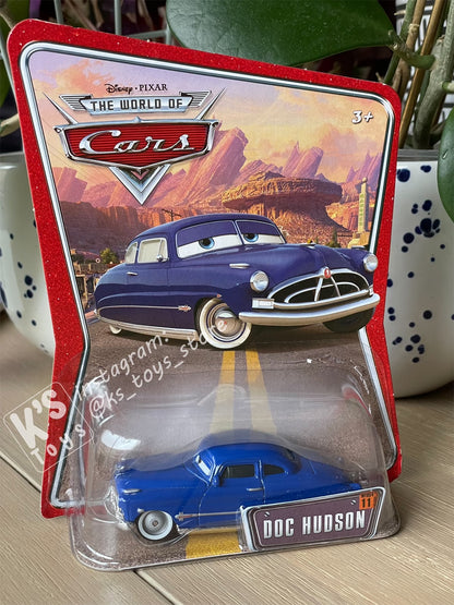 DISNEY PIXAR CARS BY MATTEL, DOC HUDSON #11 - THE WORLD OF CARS (CARS 1) SERIES - BNIP