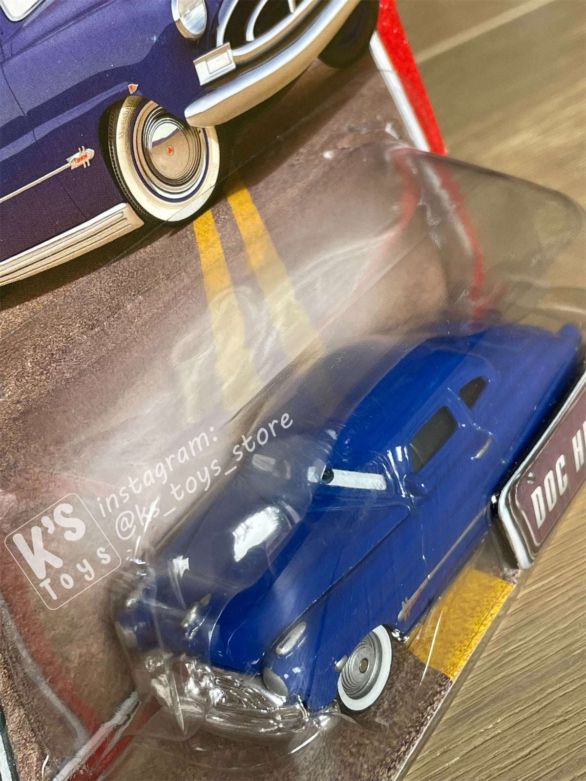 DISNEY PIXAR CARS BY MATTEL, DOC HUDSON #11 - THE WORLD OF CARS (CARS 1) SERIES - BNIP