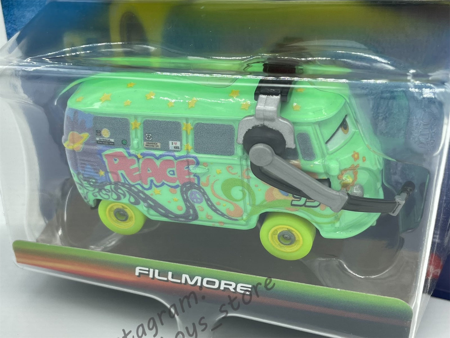 GLOW RACERS Disney Pixar Cars by MATTEL, FILLMORE - NEW RELEASE 2023 - BNIP