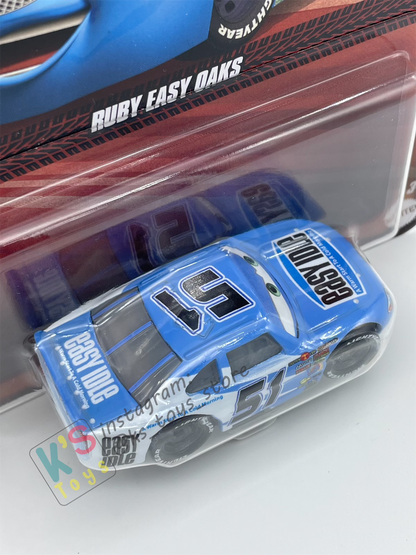 DISNEY PIXAR CARS BY MATTEL - "RUBY EASY OAKS" EASY IDLE, CARS - 2024 RE-RELEASED - BNIP