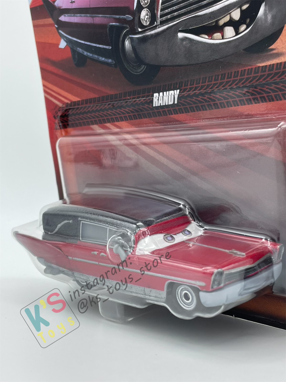 DISNEY PIXAR CARS BY MATTEL - "RANDY" CARS ON THE ROAD SERIES - 2024 RE-RELEASED - BNIP