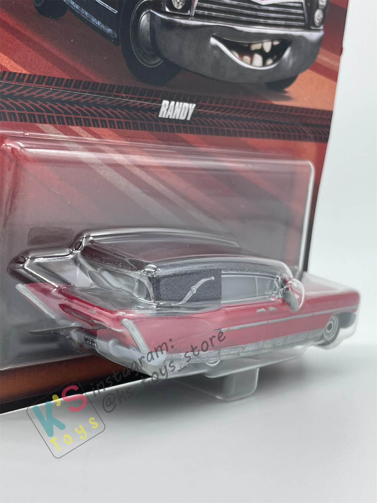 DISNEY PIXAR CARS BY MATTEL - "RANDY" CARS ON THE ROAD SERIES - 2024 RE-RELEASED - BNIP