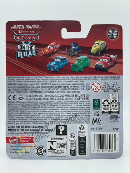DISNEY PIXAR CARS BY MATTEL - "RANDY" CARS ON THE ROAD SERIES - 2024 RE-RELEASED - BNIP