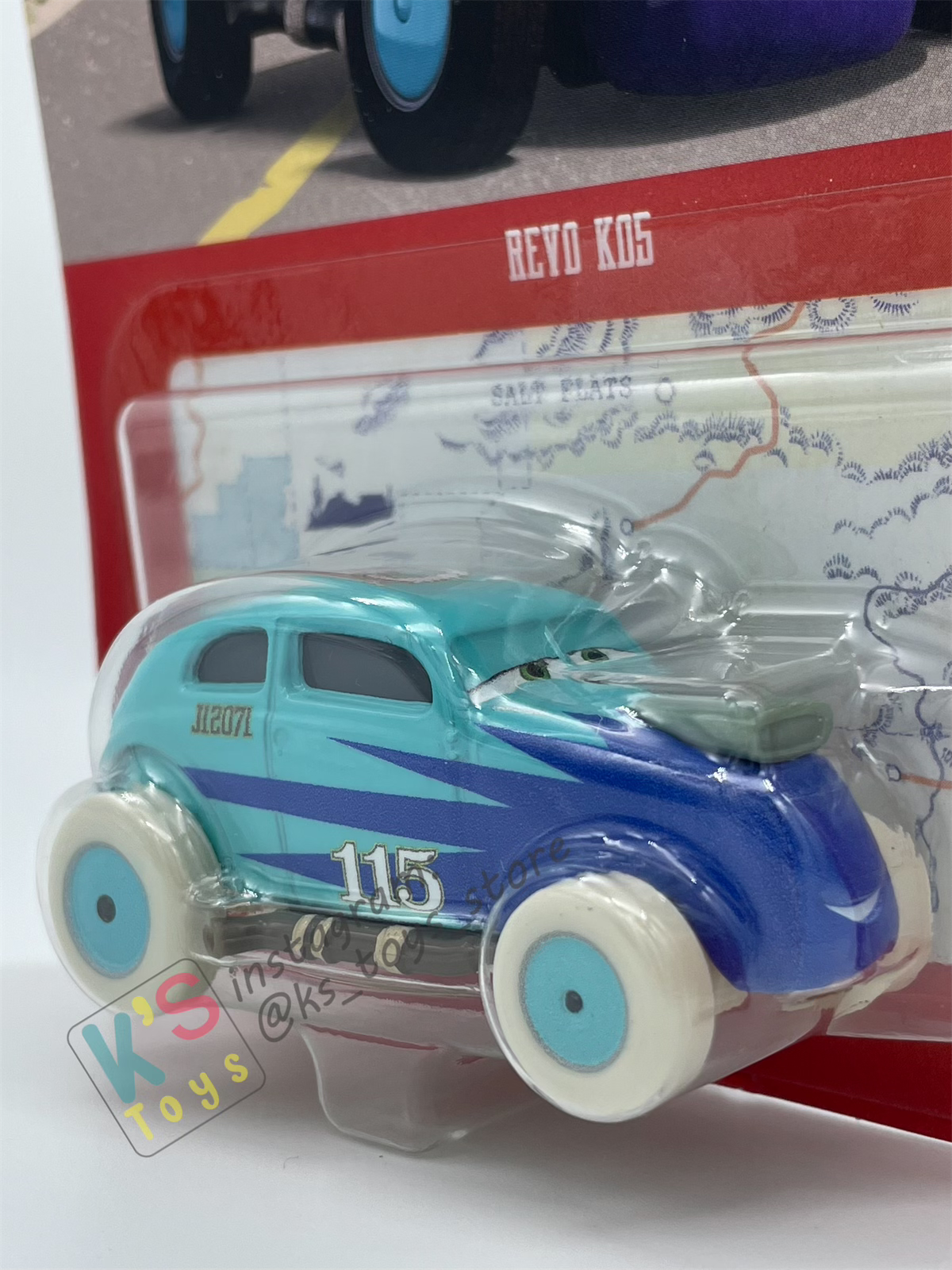 DISNEY PIXAR CARS BY MATTEL - "REVO KO5" CARS ON THE ROAD SERIES - 2022 NEW RELEASED - BNIP