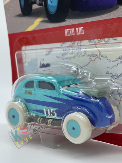 DISNEY PIXAR CARS BY MATTEL - "REVO KO5" CARS ON THE ROAD SERIES - 2022 NEW RELEASED - BNIP