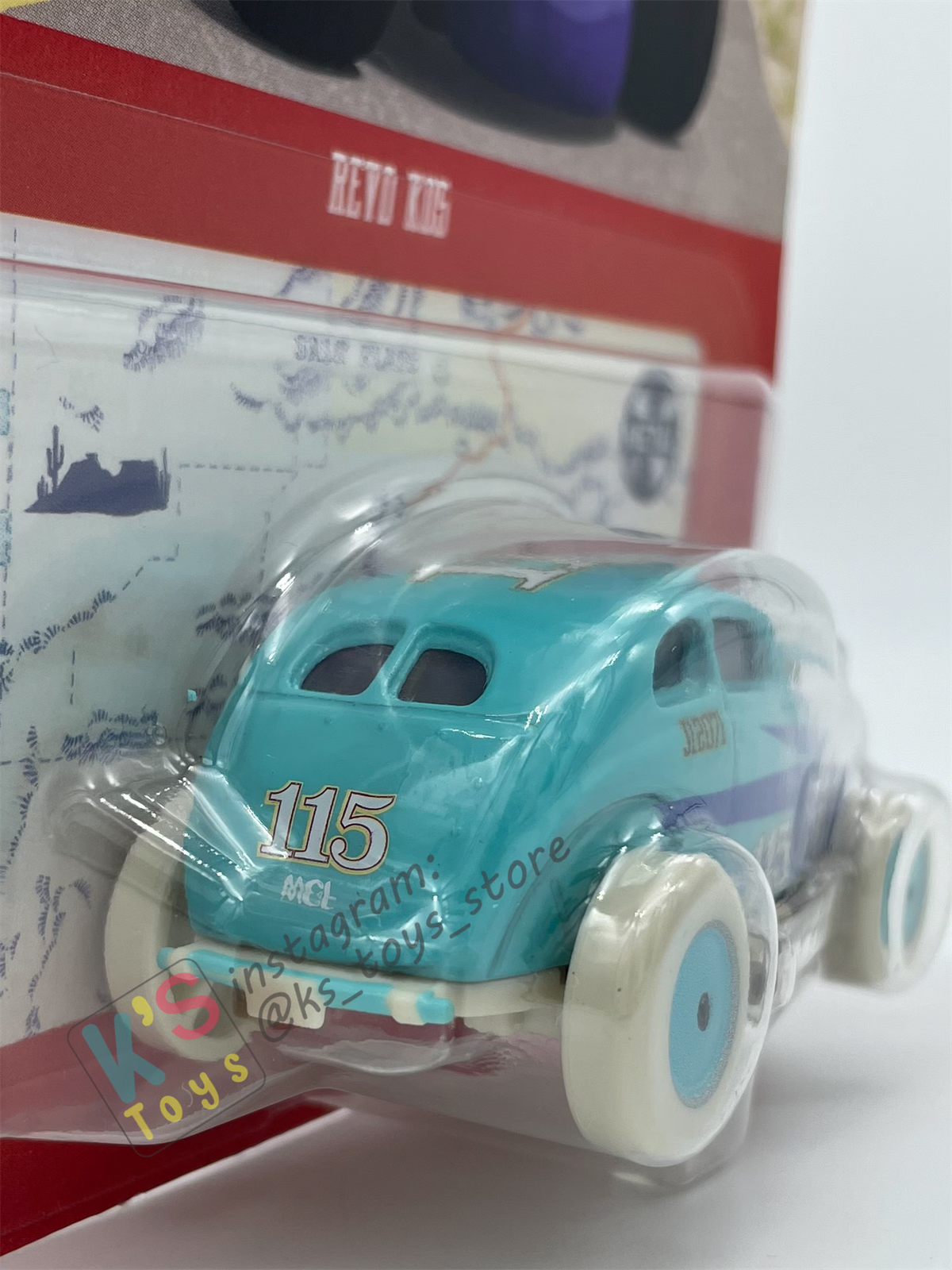 DISNEY PIXAR CARS BY MATTEL - "REVO KO5" CARS ON THE ROAD SERIES - 2022 NEW RELEASED - BNIP