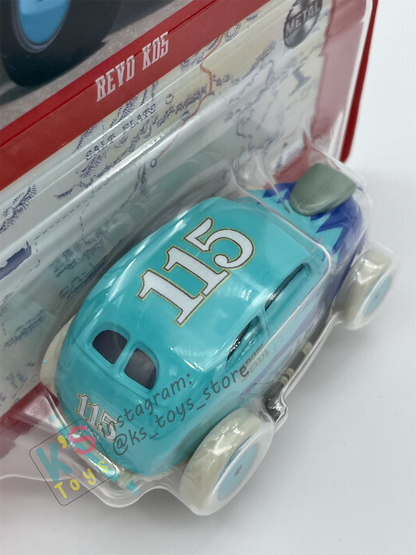 DISNEY PIXAR CARS BY MATTEL - "REVO KO5" CARS ON THE ROAD SERIES - 2022 NEW RELEASED - BNIP