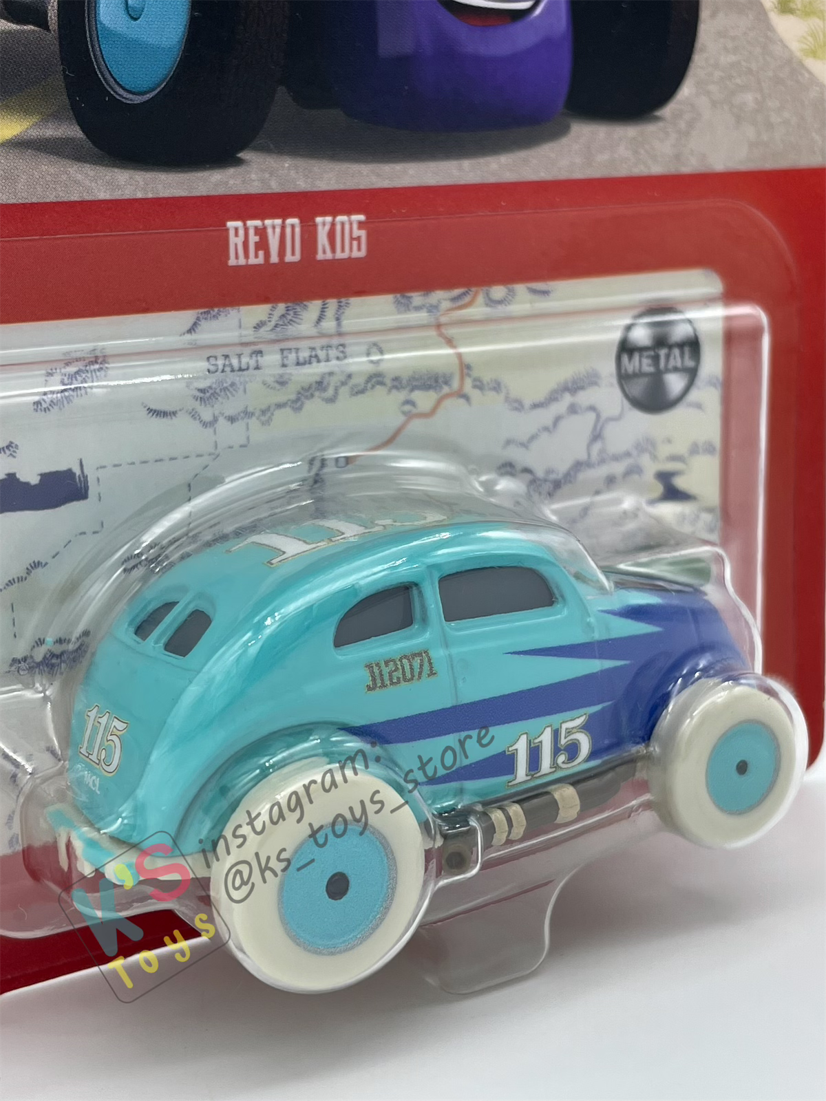 DISNEY PIXAR CARS BY MATTEL - "REVO KO5" CARS ON THE ROAD SERIES - 2022 NEW RELEASED - BNIP