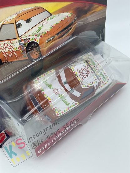 DISNEY PIXAR CARS "GREG CANDYMAN"  DINOCO 400 SERIES - BNIP