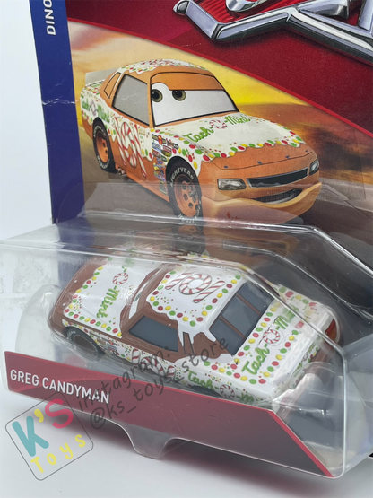 DISNEY PIXAR CARS "GREG CANDYMAN"  DINOCO 400 SERIES - BNIP