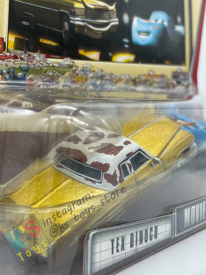 Disney Pixar Cars 1:55 by Mattel 2-Pack TEX DINOCO AND DINOCO LIGHTNING MCQUEEN - MOVIE MOMENTS SERIES - BNIP