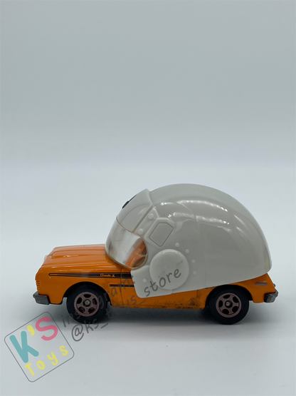 Disney Pixar Cars 1:55 by Mattel 2-Pack GREM WITH HELMET AND ACER WITH HELMET (VARIANT) - OIL RIG GETAWAY - BRAND NEW IN DAMAGED PACKAGING