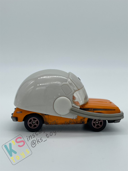 Disney Pixar Cars 1:55 by Mattel 2-Pack GREM WITH HELMET AND ACER WITH HELMET (VARIANT) - OIL RIG GETAWAY - BRAND NEW IN DAMAGED PACKAGING