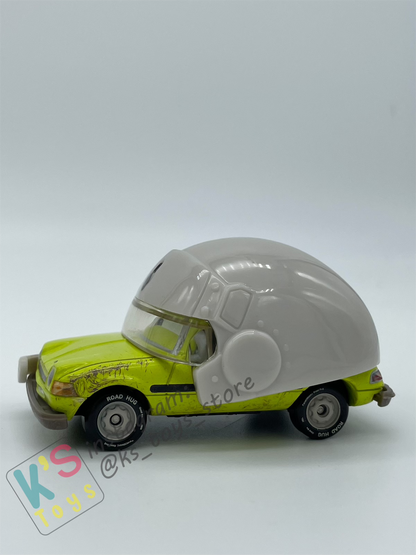 Disney Pixar Cars 1:55 by Mattel 2-Pack GREM WITH HELMET AND ACER WITH HELMET (VARIANT) - OIL RIG GETAWAY - BRAND NEW IN DAMAGED PACKAGING