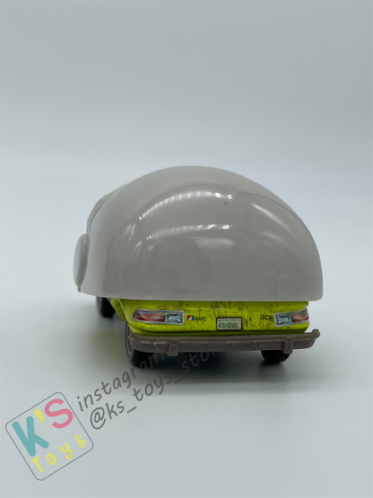 Disney Pixar Cars 1:55 by Mattel 2-Pack GREM WITH HELMET AND ACER WITH HELMET (VARIANT) - OIL RIG GETAWAY - BRAND NEW IN DAMAGED PACKAGING
