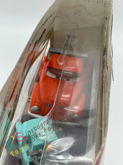 STORY TELLERS DISNEY PIXAR CARS - BUBBA AND BRAND NEW MATER 2PACK - DAMAGED PACKAGING (READ DESCRIPTION)
