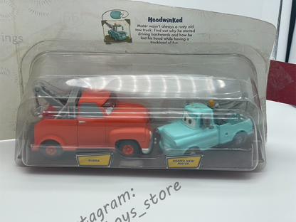 STORY TELLERS DISNEY PIXAR CARS - BUBBA AND BRAND NEW MATER 2PACK - DAMAGED PACKAGING (READ DESCRIPTION)
