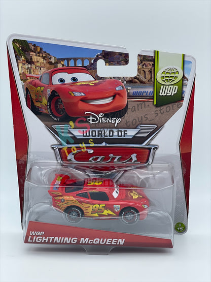 DISNEY PIXAR CARS BY MATTEL, "WGP LIGHTNING MCQUEEN (UNIBODY VARIANT)" - WGP SERIES - BNIP