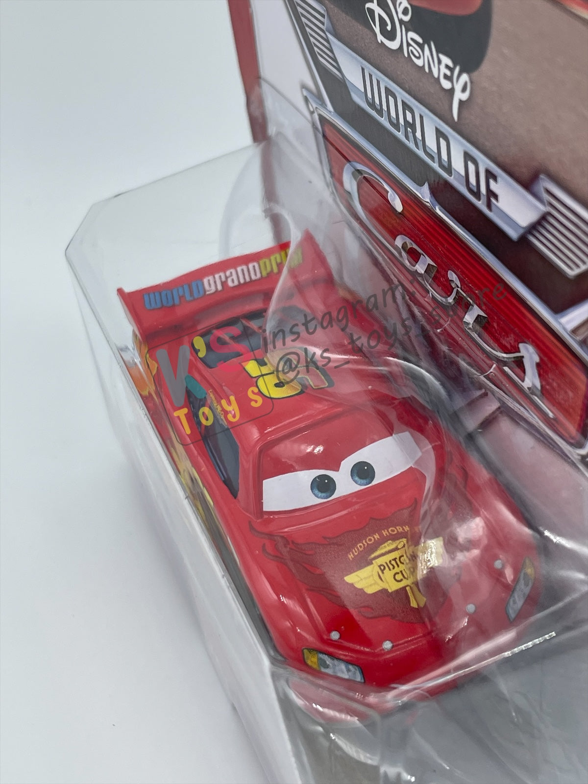 DISNEY PIXAR CARS BY MATTEL, "WGP LIGHTNING MCQUEEN (UNIBODY VARIANT)" - WGP SERIES - BNIP