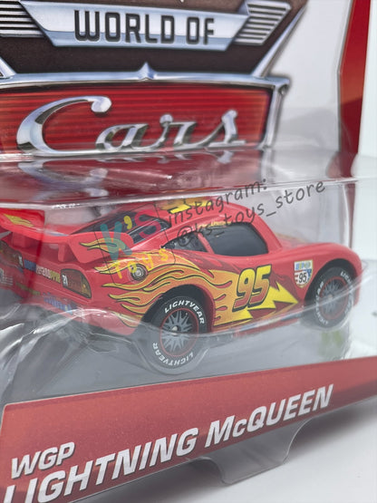 DISNEY PIXAR CARS BY MATTEL, "WGP LIGHTNING MCQUEEN (UNIBODY VARIANT)" - WGP SERIES - BNIP