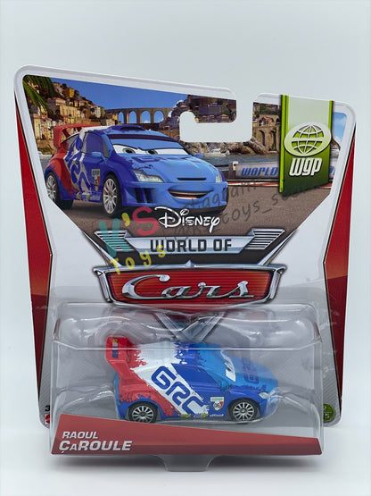 DISNEY PIXAR CARS BY MATTEL, "RAOUL CAROULE" - WGP SERIES - BNIP