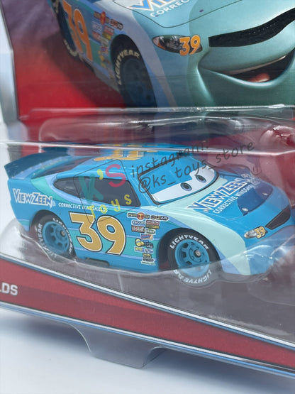 DISNEY PIXAR CARS BY MATTEL, "RYAN SHIELDS" - PISTON CUP SERIES - BNIP