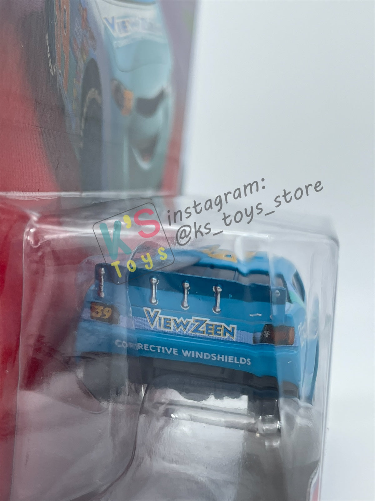 DISNEY PIXAR CARS BY MATTEL, "RYAN SHIELDS" - PISTON CUP SERIES - BNIP