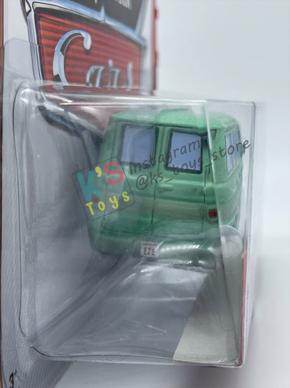 DISNEY PIXAR CARS BY MATTEL, "DUSTY RUST-EZE" - RUST-EZE RACING SERIES - BNIP