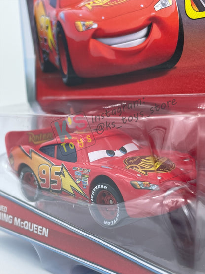 DISNEY PIXAR CARS BY MATTEL, "DETERMINED LIGHTNING MCQUEEN" - PISTON CUP SERIES - BNIP