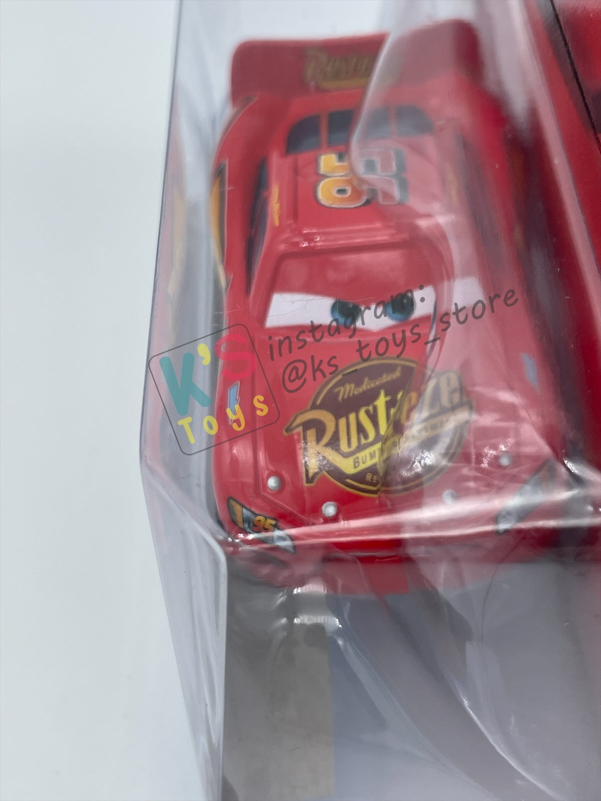 DISNEY PIXAR CARS BY MATTEL, "DETERMINED LIGHTNING MCQUEEN" - PISTON CUP SERIES - BNIP