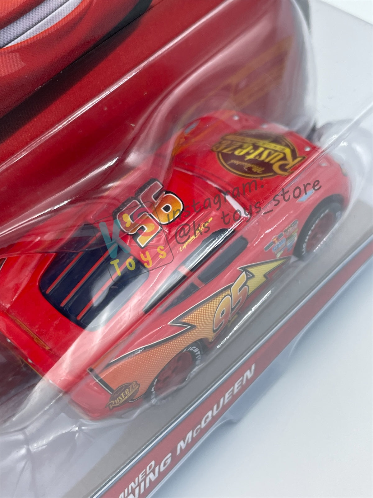 DISNEY PIXAR CARS BY MATTEL, "DETERMINED LIGHTNING MCQUEEN" - PISTON CUP SERIES - BNIP