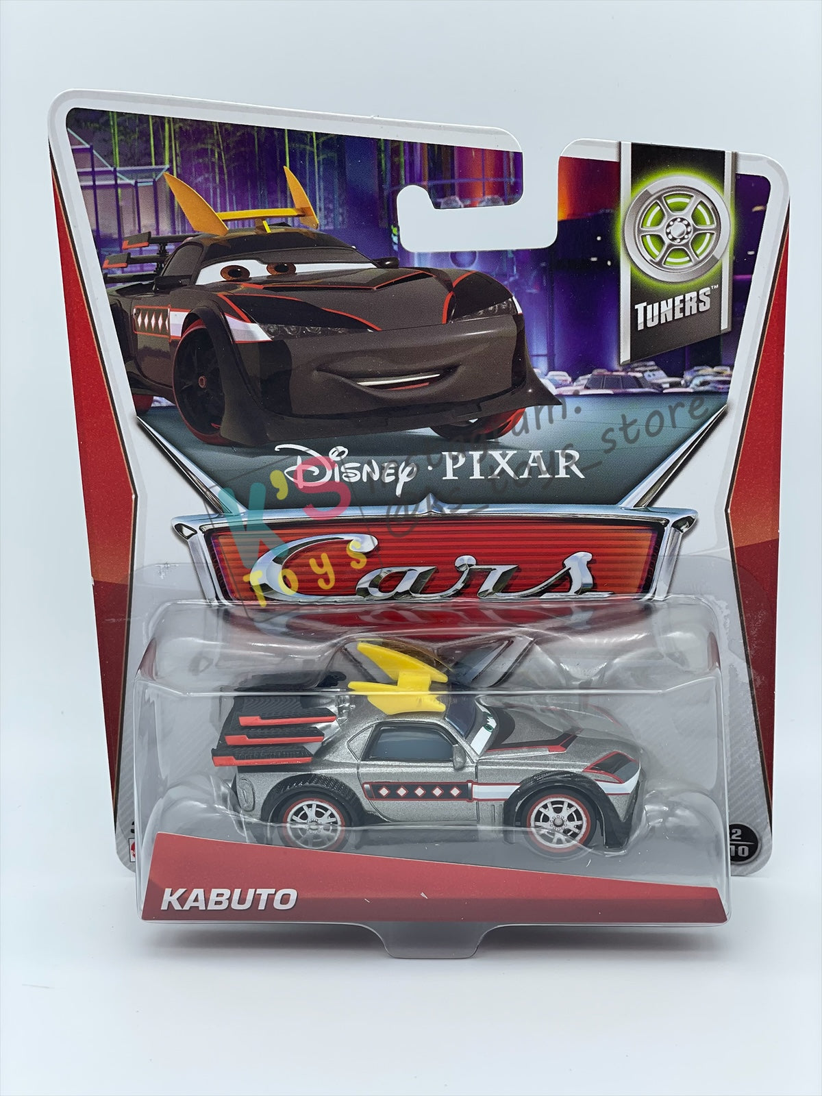 DISNEY PIXAR CARS BY MATTEL, "KABUTO" - TUNERS SERIES - BNIP