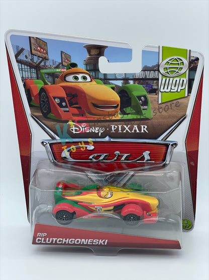 DISNEY PIXAR CARS BY MATTEL, "RIP CLUTCHGOESKI" - WGP SERIES - BNIP