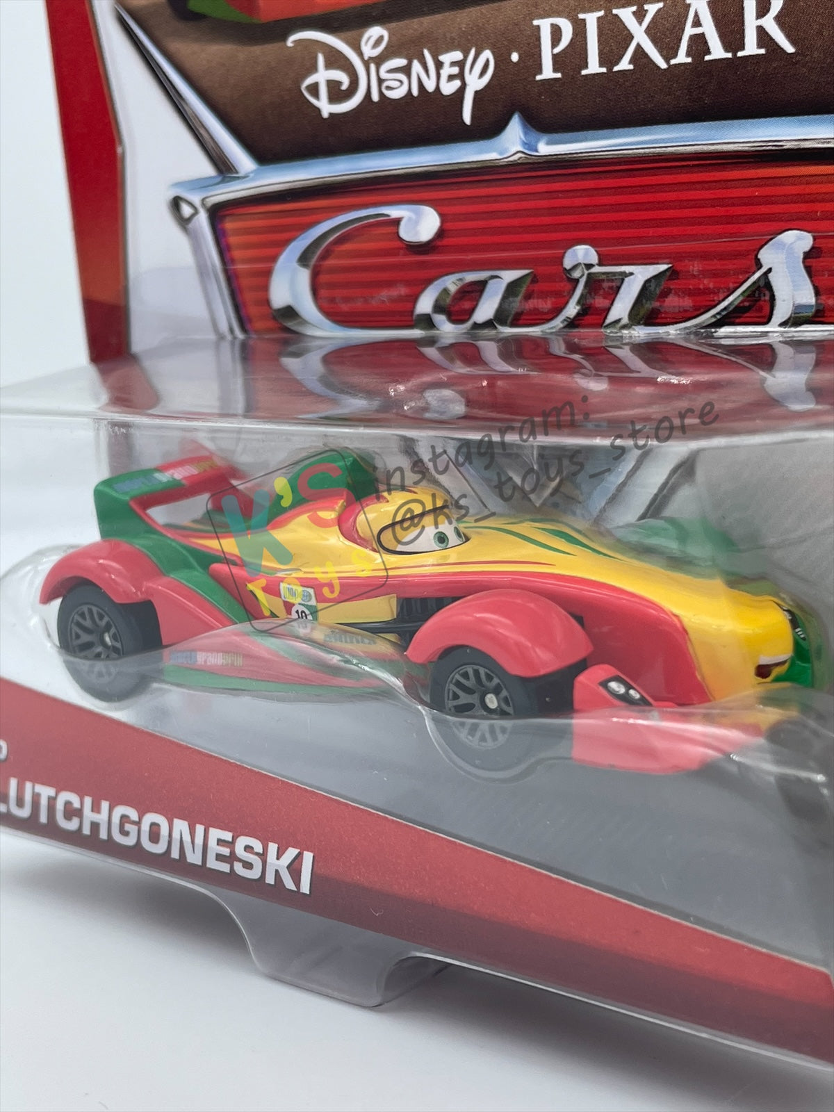 DISNEY PIXAR CARS BY MATTEL, "RIP CLUTCHGOESKI" - WGP SERIES - BNIP