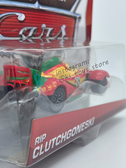 DISNEY PIXAR CARS BY MATTEL, "RIP CLUTCHGOESKI" - WGP SERIES - BNIP