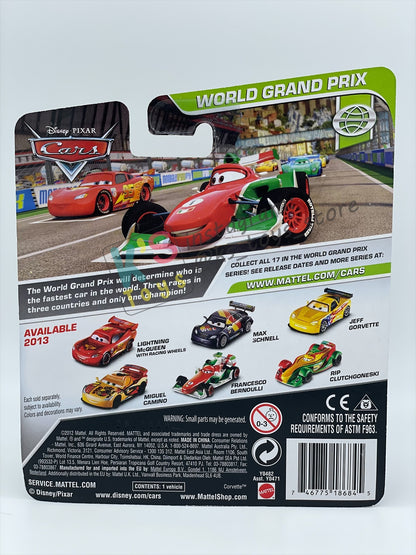 DISNEY PIXAR CARS BY MATTEL, "RIP CLUTCHGOESKI" - WGP SERIES - BNIP