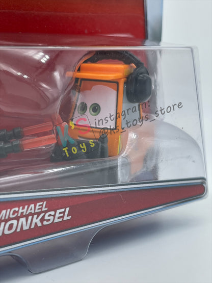 DISNEY PIXAR CARS BY MATTEL, "NAT MCLUGNUT AND MICHAEL HONKSEL" - AIRPORT ADVENTURE SERIES - BNIP