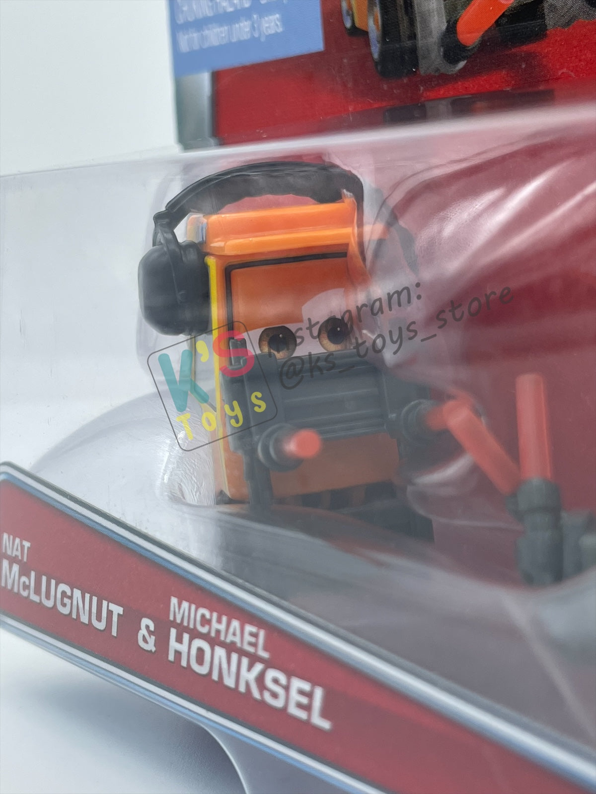 DISNEY PIXAR CARS BY MATTEL, "NAT MCLUGNUT AND MICHAEL HONKSEL" - AIRPORT ADVENTURE SERIES - BNIP