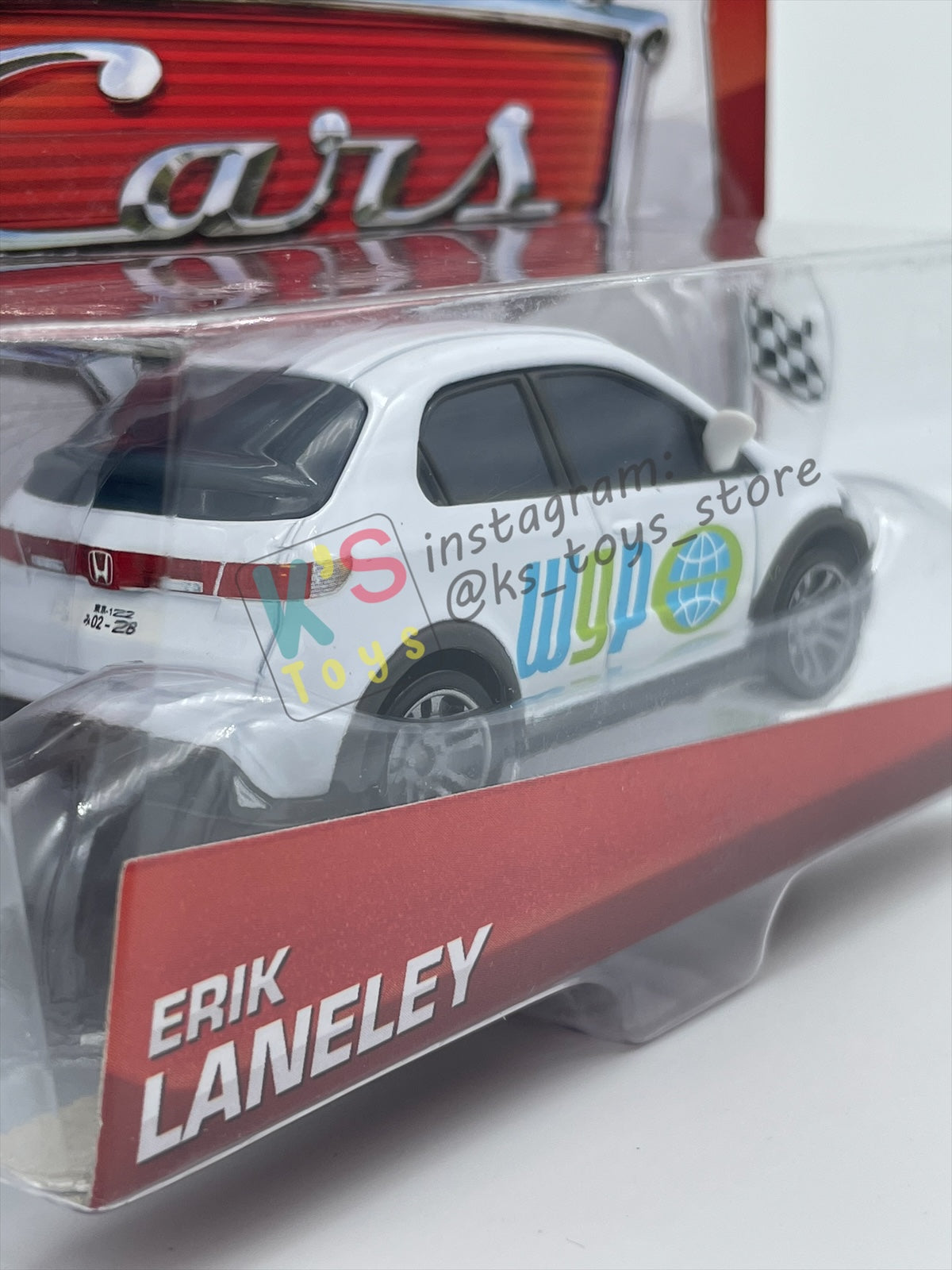 DISNEY PIXAR CARS BY MATTEL, ERIK LANELEY - WGP SERIES - BNIP